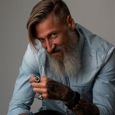 Titanium ringe til mænd