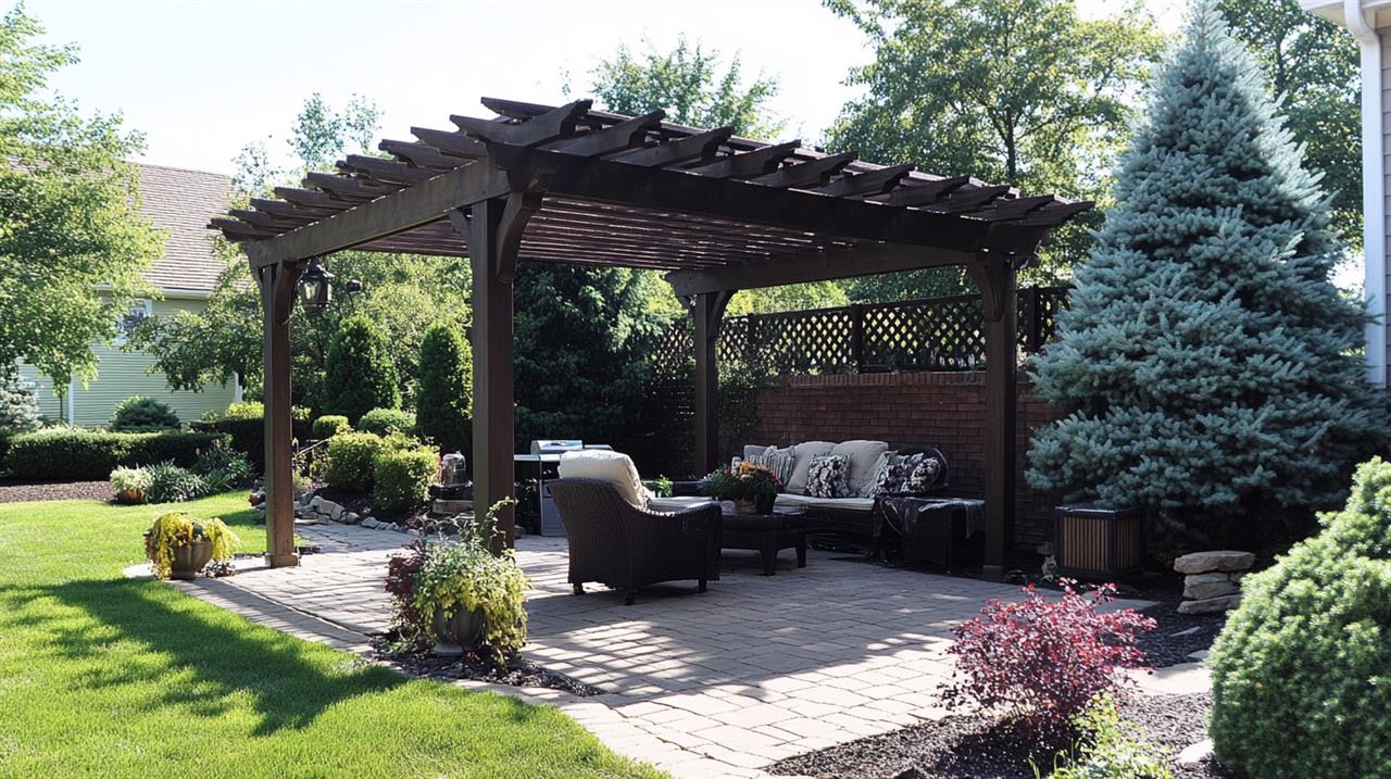 Pergola med lameller - tilføj stil og funktion til dit udendørs rum