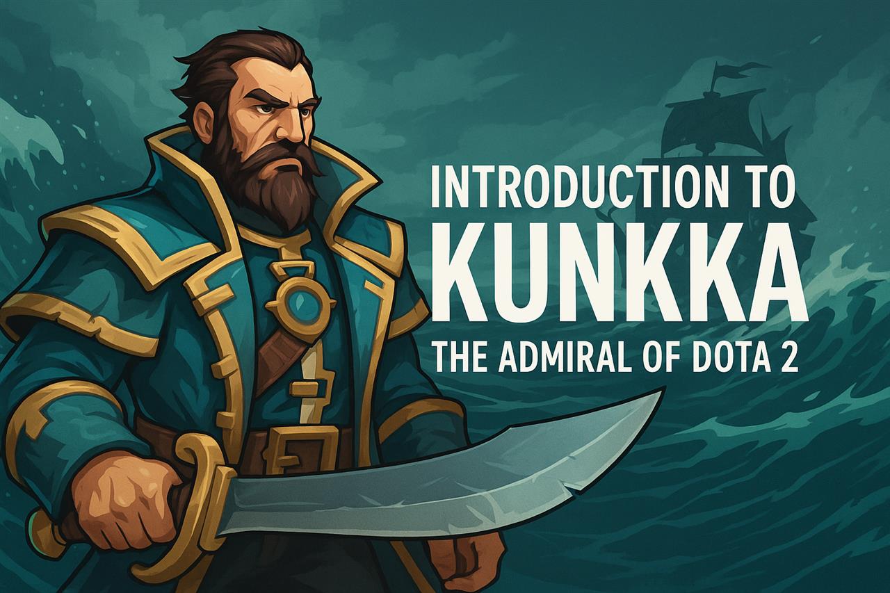 Introduction to kunkka - the admiral of dota 2
