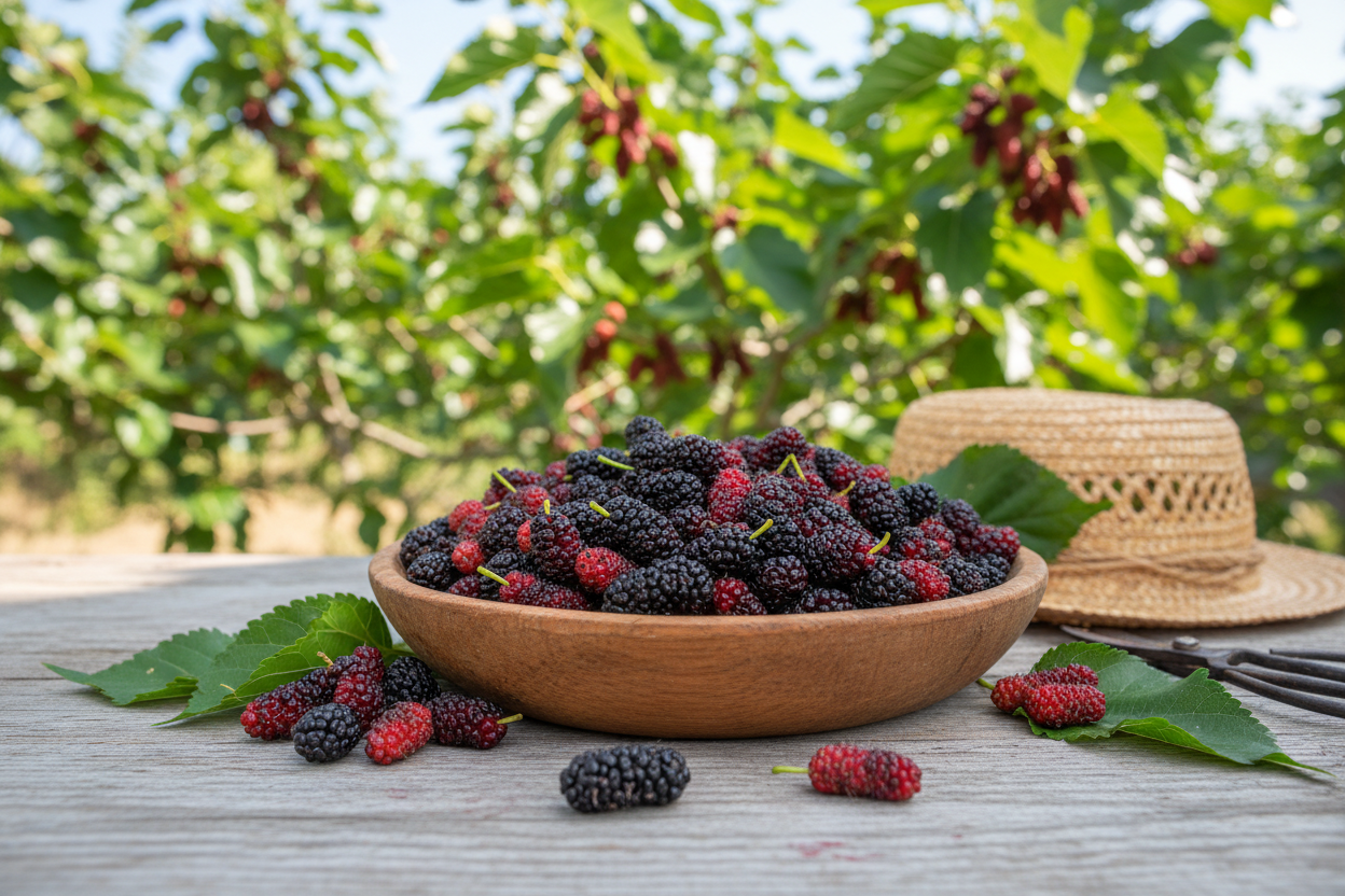 Mulberry: En Delikatesse fra Haven og Skoven